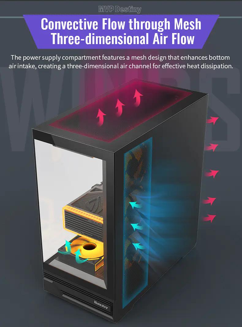Корпус для ПК Huntkey MVP Destiny