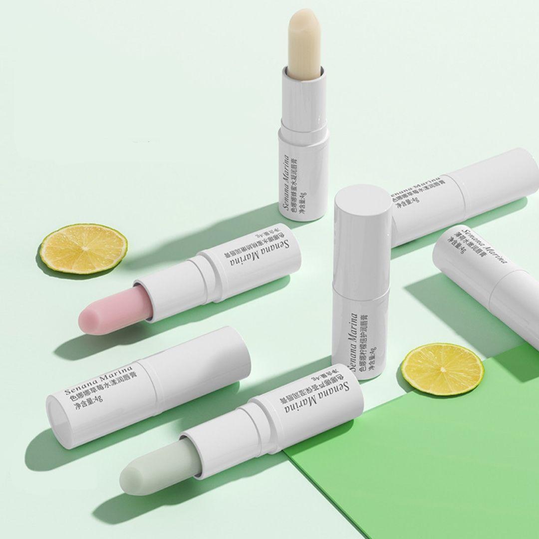 SENANA MARINA Nan ekstraktı bilen dodak üçin pomada balzamy