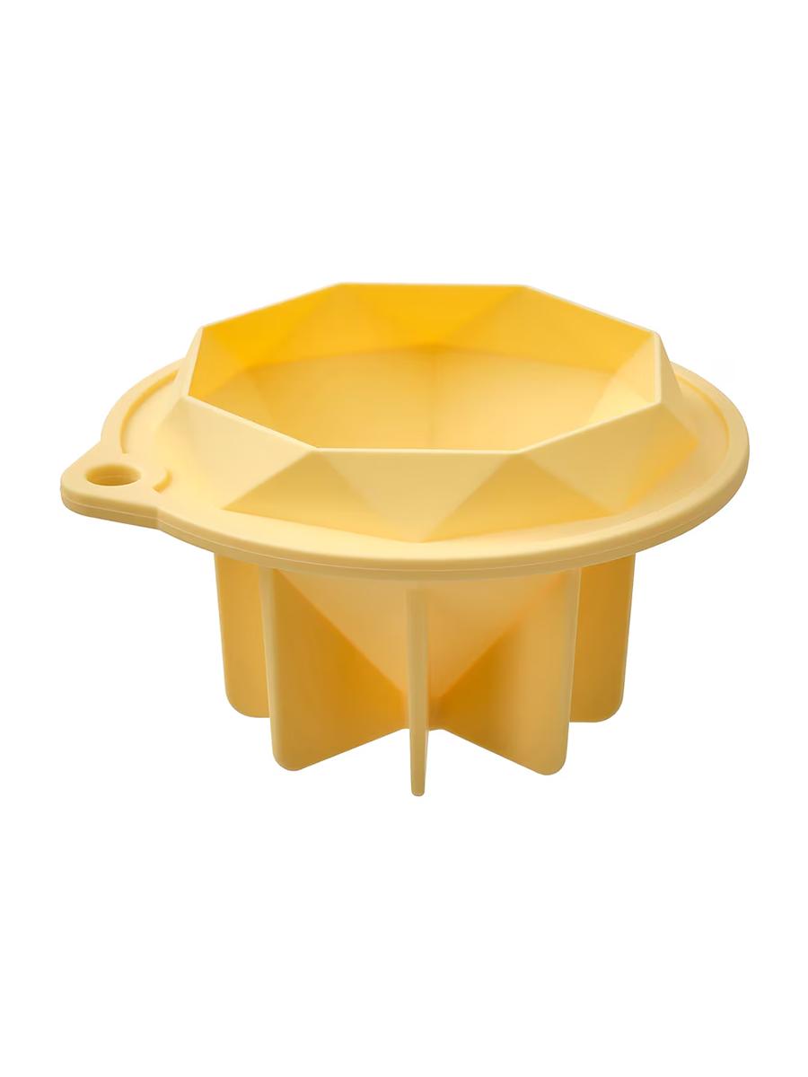 Bişirilenyan galyp IKEA TÅRTBAK göwher şekilli / silikon renki sary