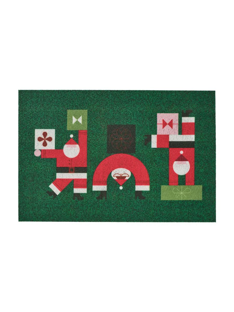 Gapy üçin haly IKEA VINTERFINT Santa -Claus ýaşyl 40x60 sm