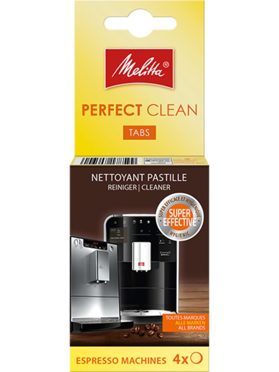 Melitta Perfect Clean — Таблетки для чистки кофемашин | 4 шт. в упаковке