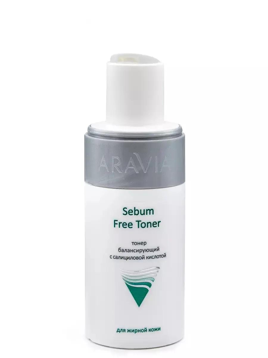 ARAVIA ýagly we düwürtükli ýüzler üçin Salysylik kislotaly toner 150 ml
