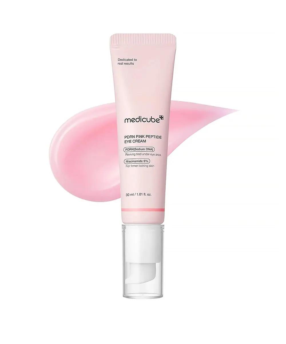 Medicube göz aşagy üçin krem ýygyrdy ýazýar we garalary aýyrýar 30 ml