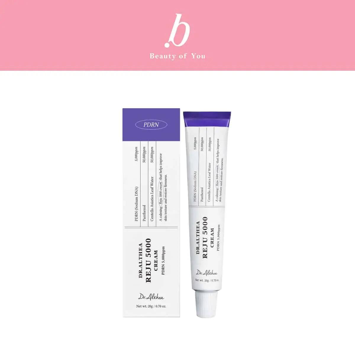 Dr.althea ýagly we gyzarýan ýüzler üçin köşeşdiriji krem 20 gr