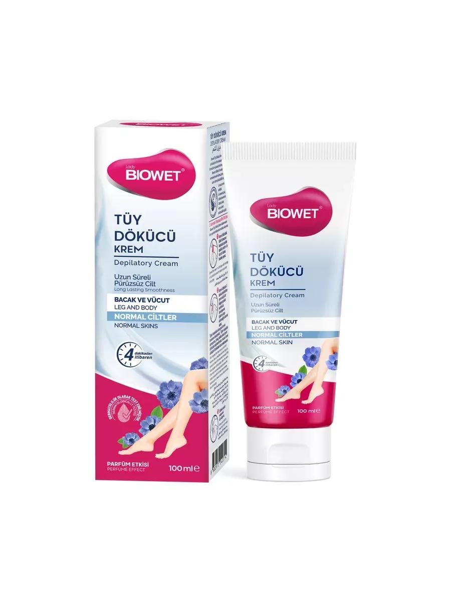 Крем для депиляции BIOWET для нормальной кожи, 100 мл