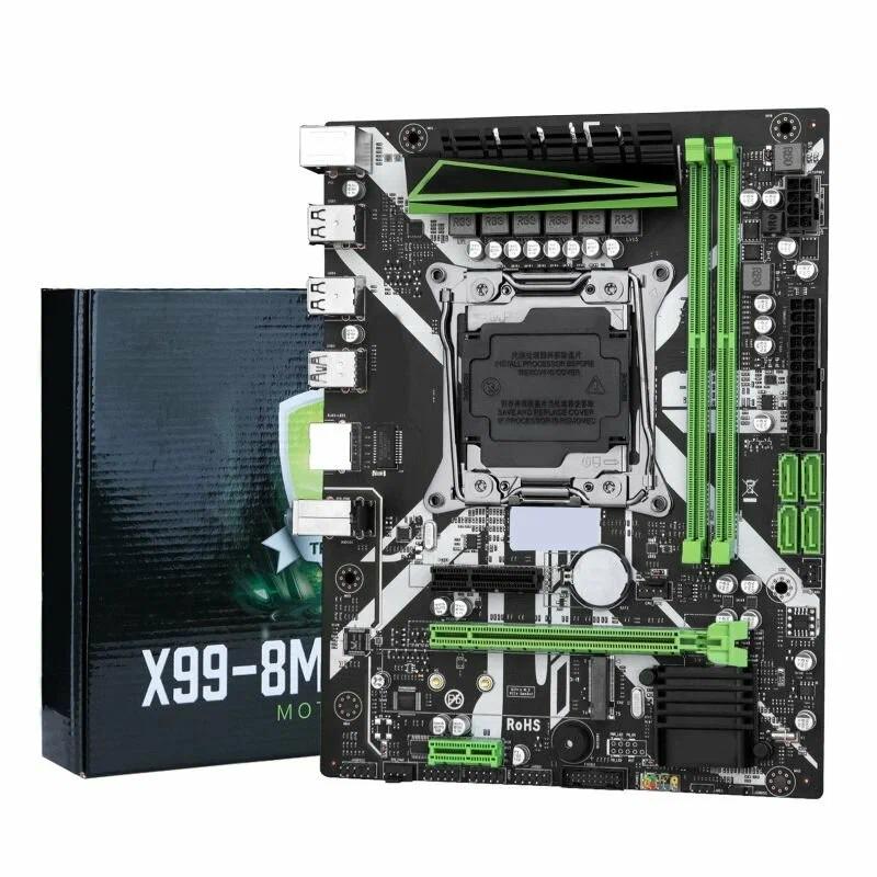 Материнская плата X99 8M-F LGA 2011v3 4xDDR4