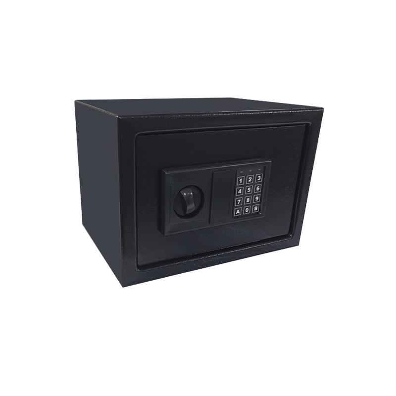 Мебельный сейф 25E E-3, чёрный