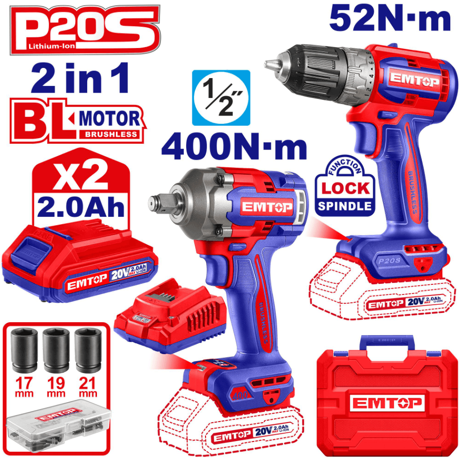 Akkumulýatorly gurallar toplumy EMTOP ECKL20271