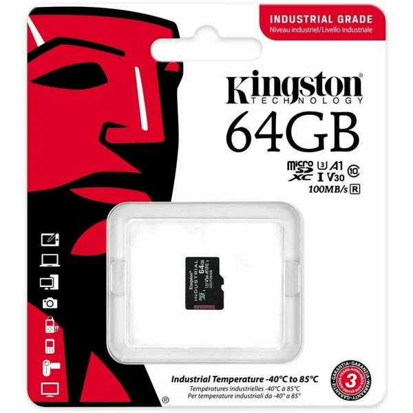 Карта памяти MicroSD 64 GB Kingston