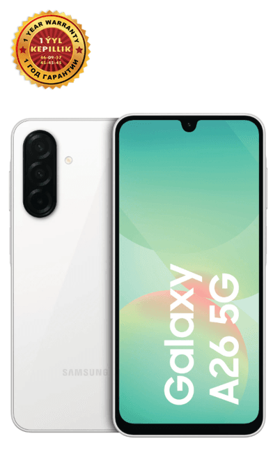 Смартфон Samsung Galaxy A26 8/256 ГБ, белый