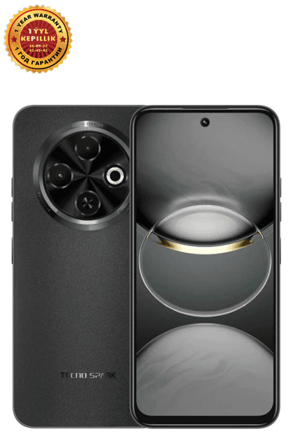 Смартфон Tecno Spark 30C 8/256 ГБ, чёрный