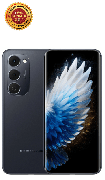 Смартфон Tecno Spark 40 Pro+ 8/256 ГБ, чёрный