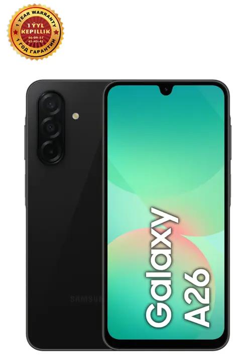 Смартфон Samsung Galaxy A26 8/256 ГБ, чёрный