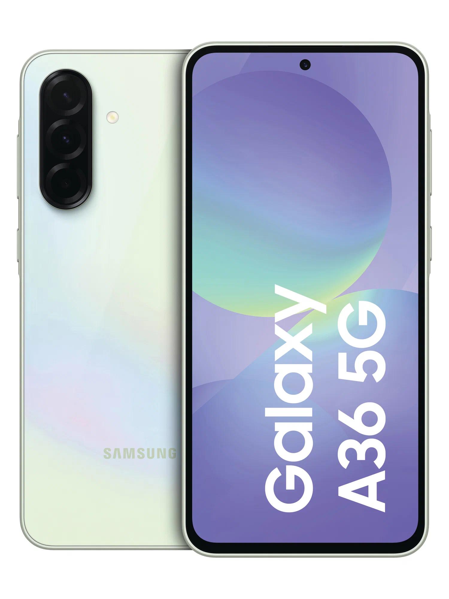 Смартфон Samsung Galaxy A36 8/128 ГБ, лайм 