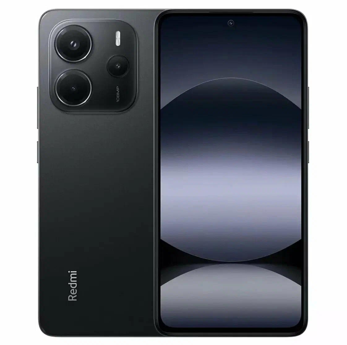 Смартфон Redmi Note 14 8/256 ГБ, чёрный 