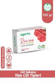 AGARTA Натуральное Мыло Ручной Работы для Красоты Роза (150 гр)