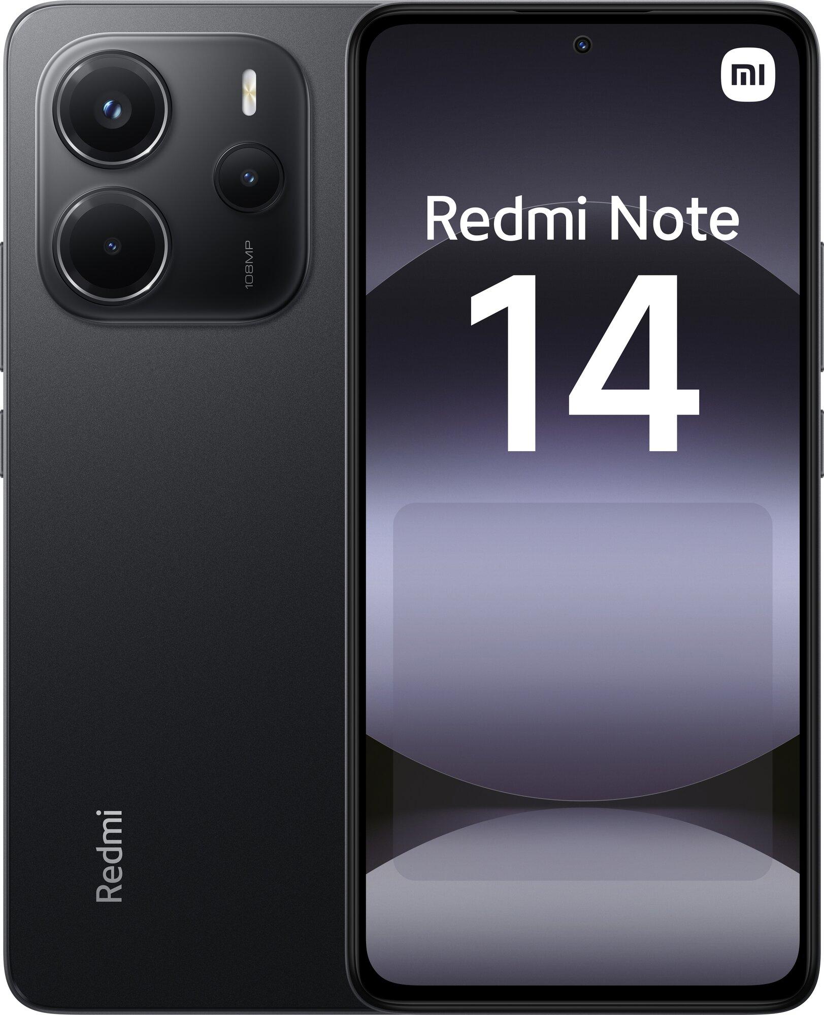 Смартфон Xiaomi Redmi Note 14 8/256 черный