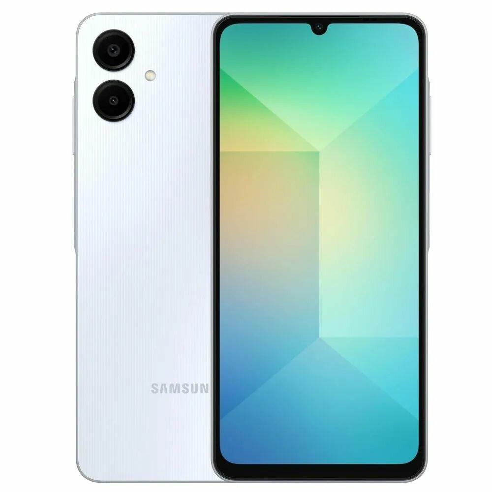 Смартфон Samsung Galaxy A06 4/64 ГБ, светло-голубой