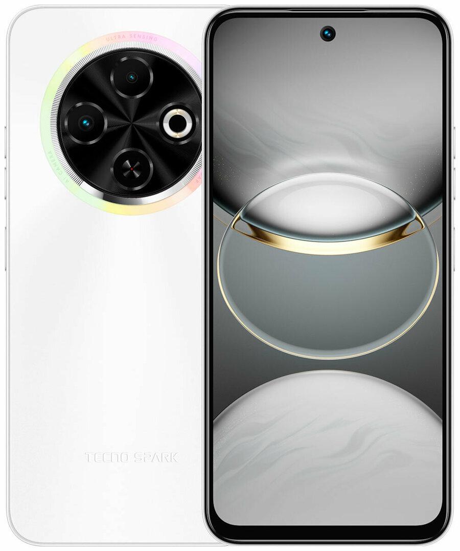 Смартфон Tecno Spark 30C 4/128 ГБ орбита белая