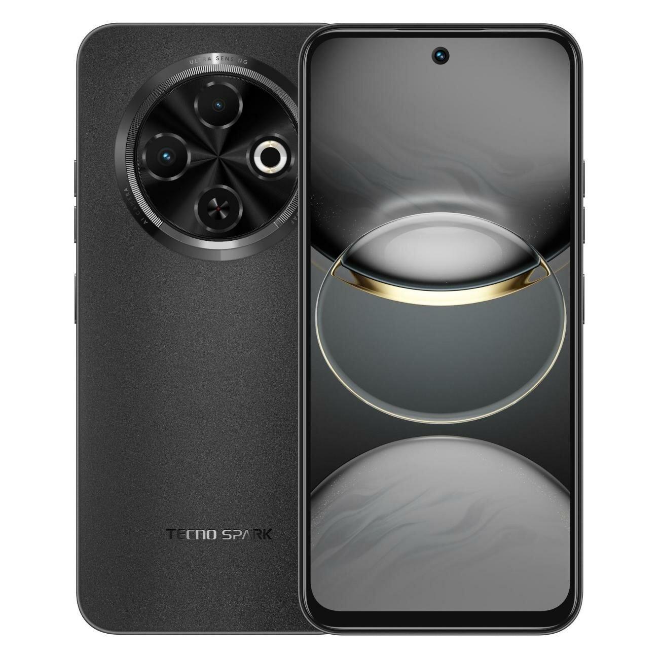 Смартфон Tecno Spark 30C 4/128 ГБ, Черный