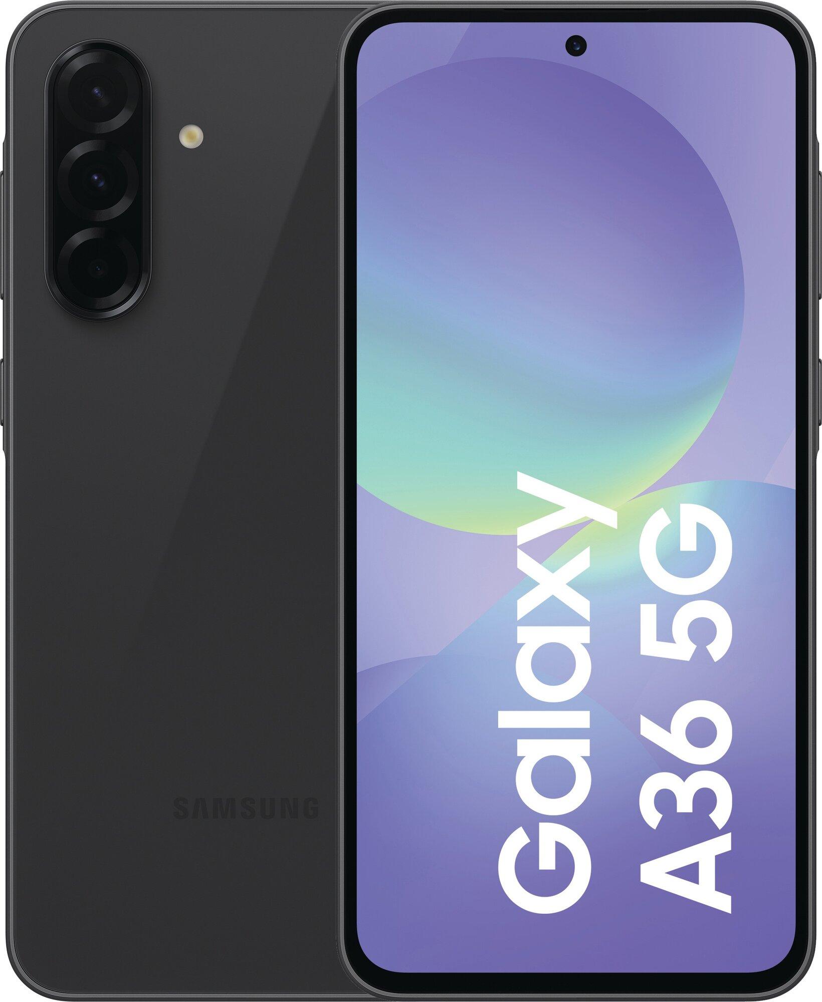 Смартфон Samsung Galaxy A36 8/256 ГБ, чёрный