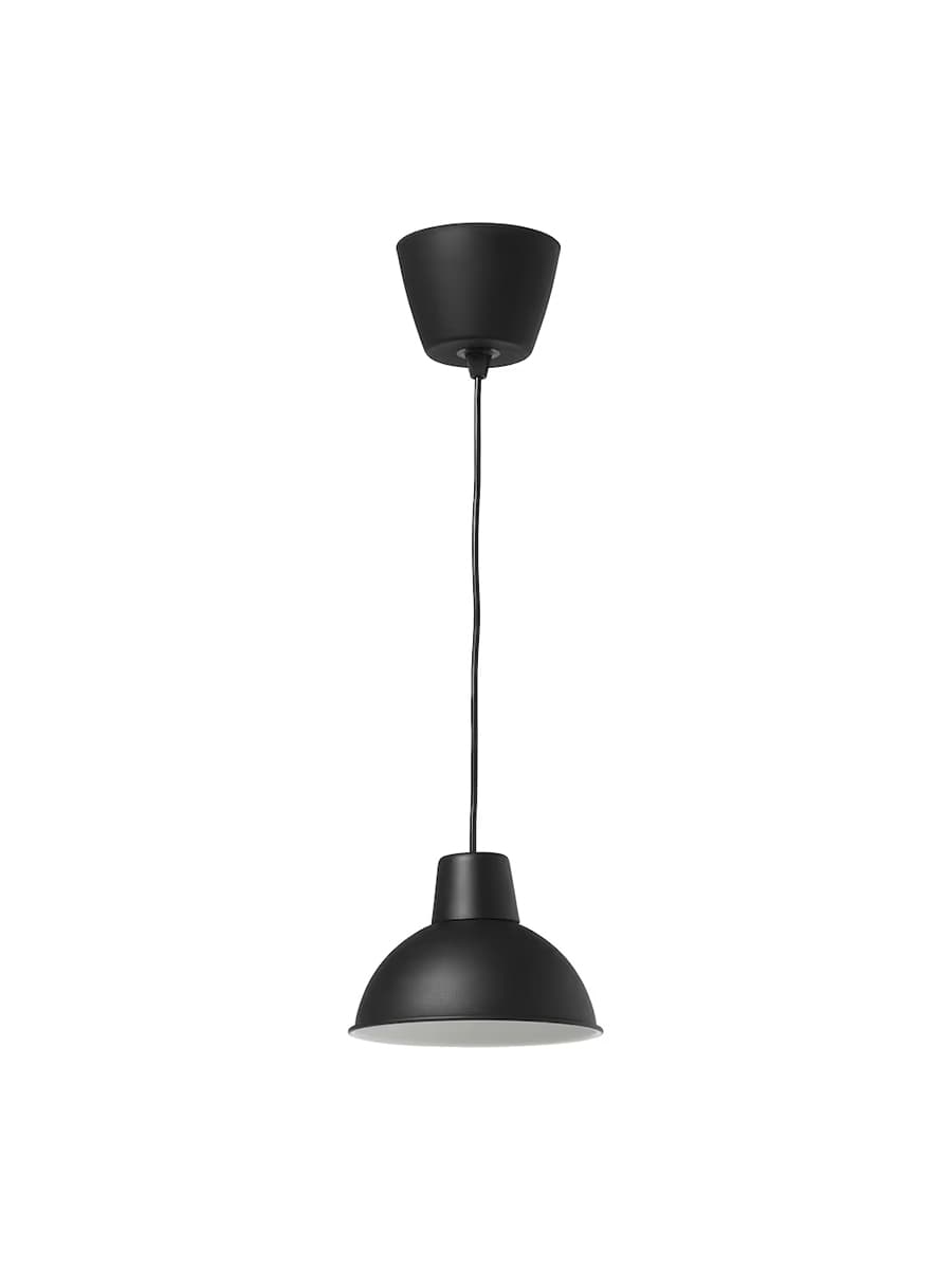 Подвесной светильник IKEA SKURUP Черный 19 см