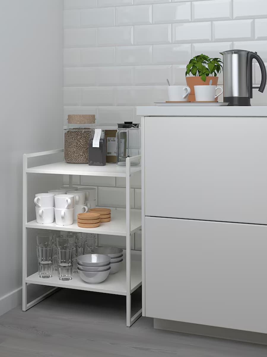 Стеллаж IKEA JONAXEL Белый 50x51x70 см 