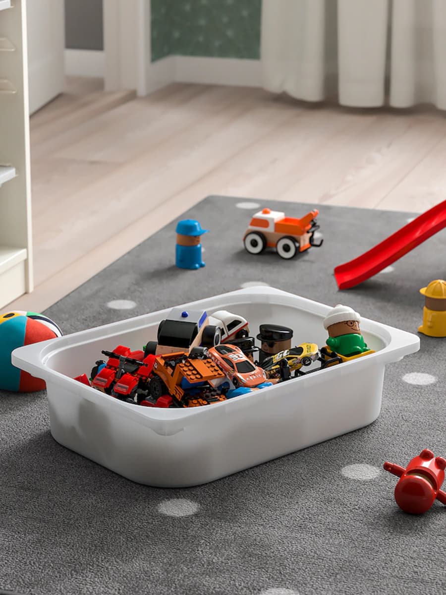 Ящик для хранения IKEA Trofast розовый 42x30x23 см
