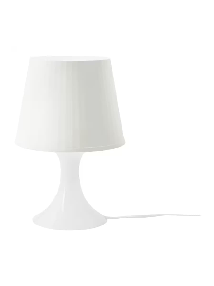 Настольная лампа IKEA LAMPAN  Белый 29 см 
