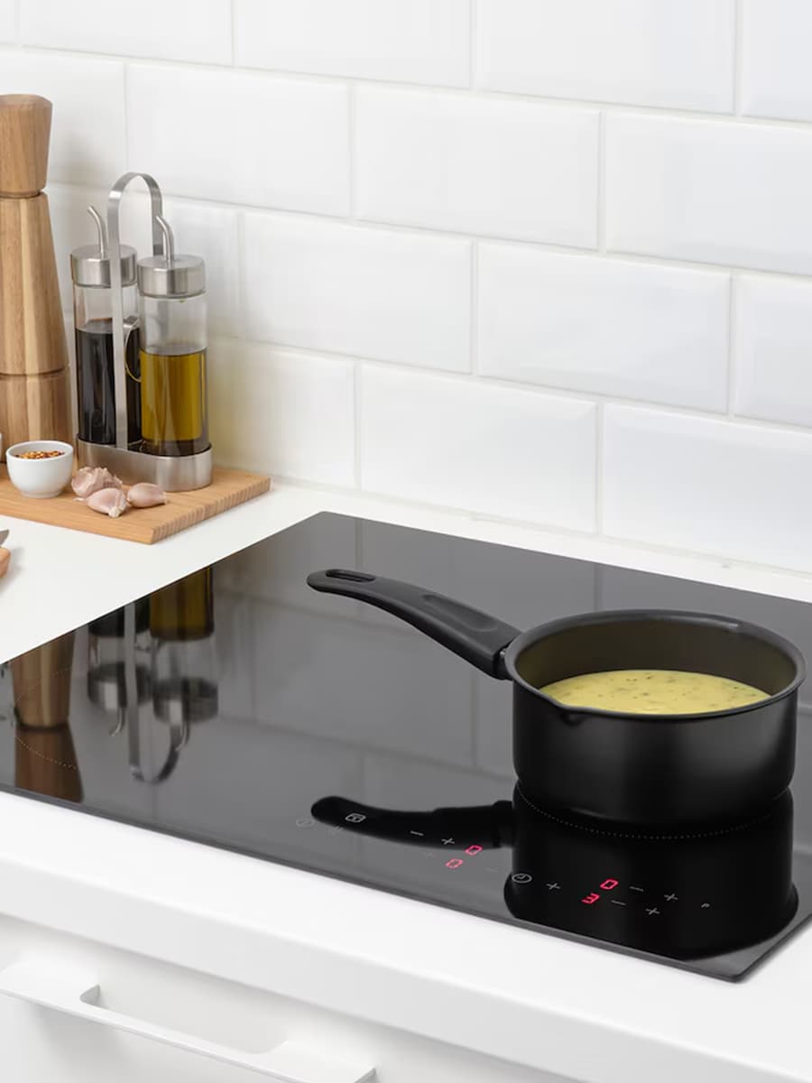 Кастрюля IKEA HEMLAGAD  черная 1 л