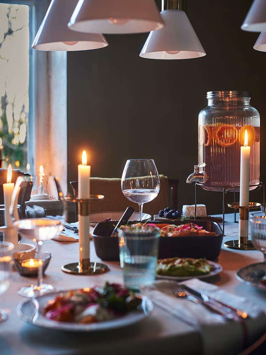 Банка IKEA VARDAGEN с краном 5,0 л