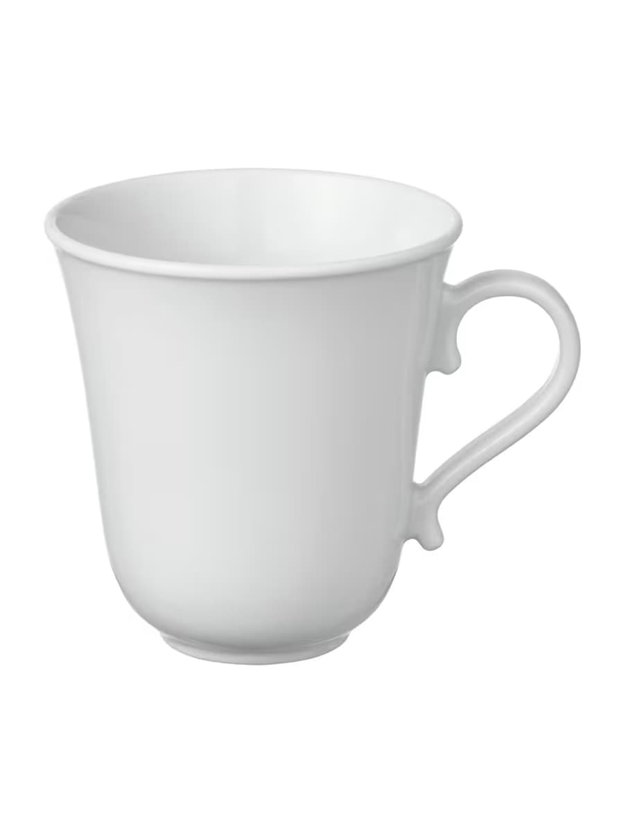 Кружка IKEA UPPLAGA белая,35 сл