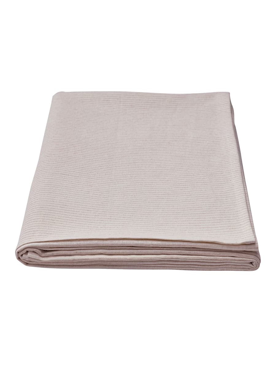 Скатерть IKEA SILVERARV, бежевый, 145х240 см