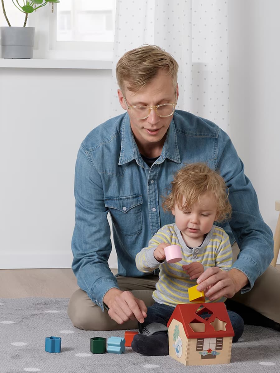Сортировщик формы IKEA UPPSTÅ многоцветный
