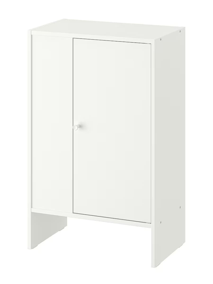 Шкаф с дверцей IKEA BAGGEBO белый, 50x30x80 см