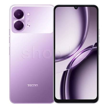 Смартфон Tecno Spark Go 3 4/128 GB Aurora purple loga