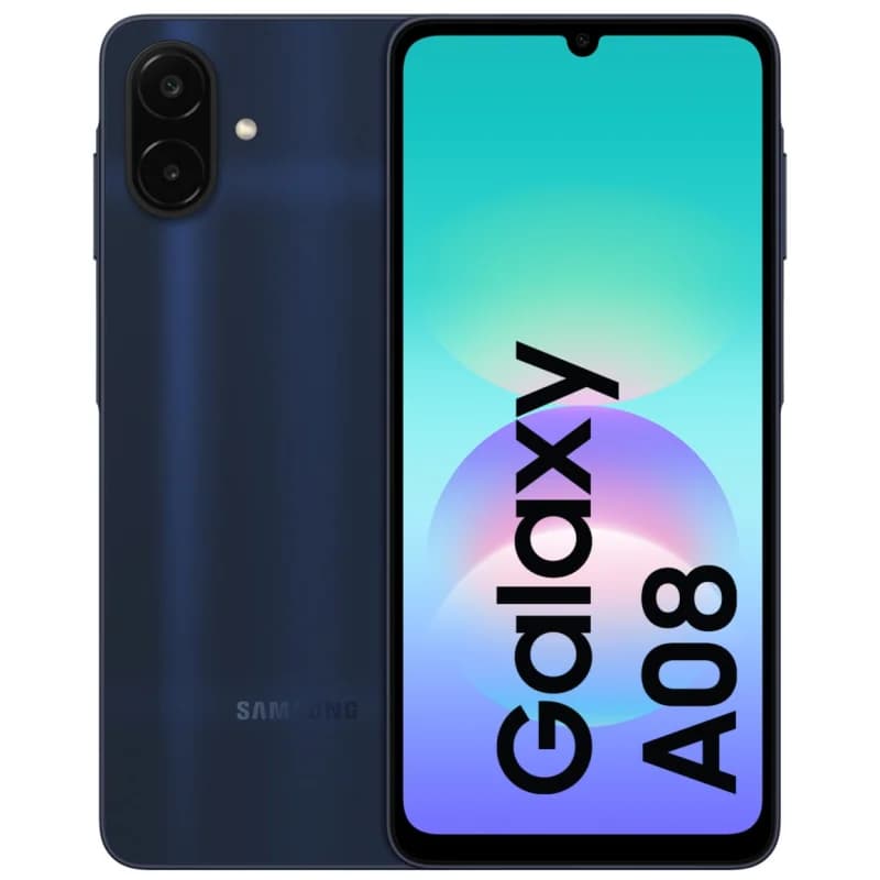 Смартфон Samsung A08 (4/64GB) Dark Blue (Темно-синий)