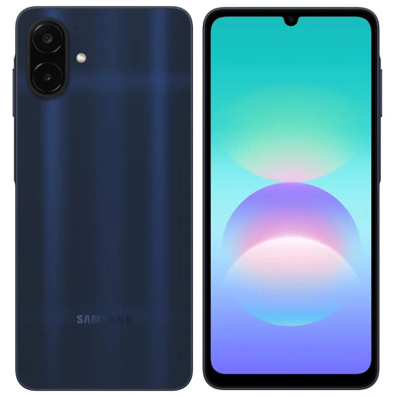 Смартфон Samsung A08 (4/64GB) Dark Blue (Темно-синий)