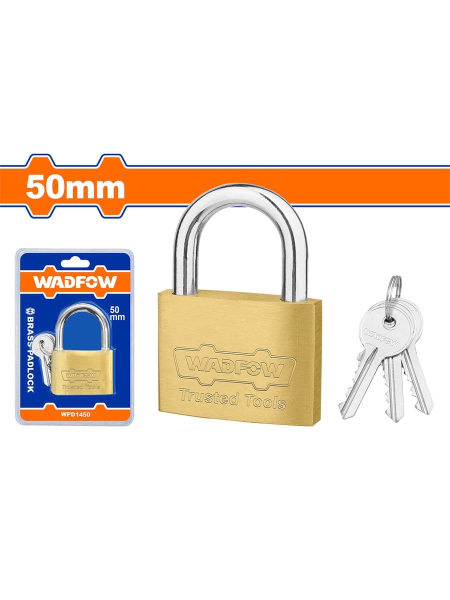 Сверхмощный латунный замок 50мм  WPD1450