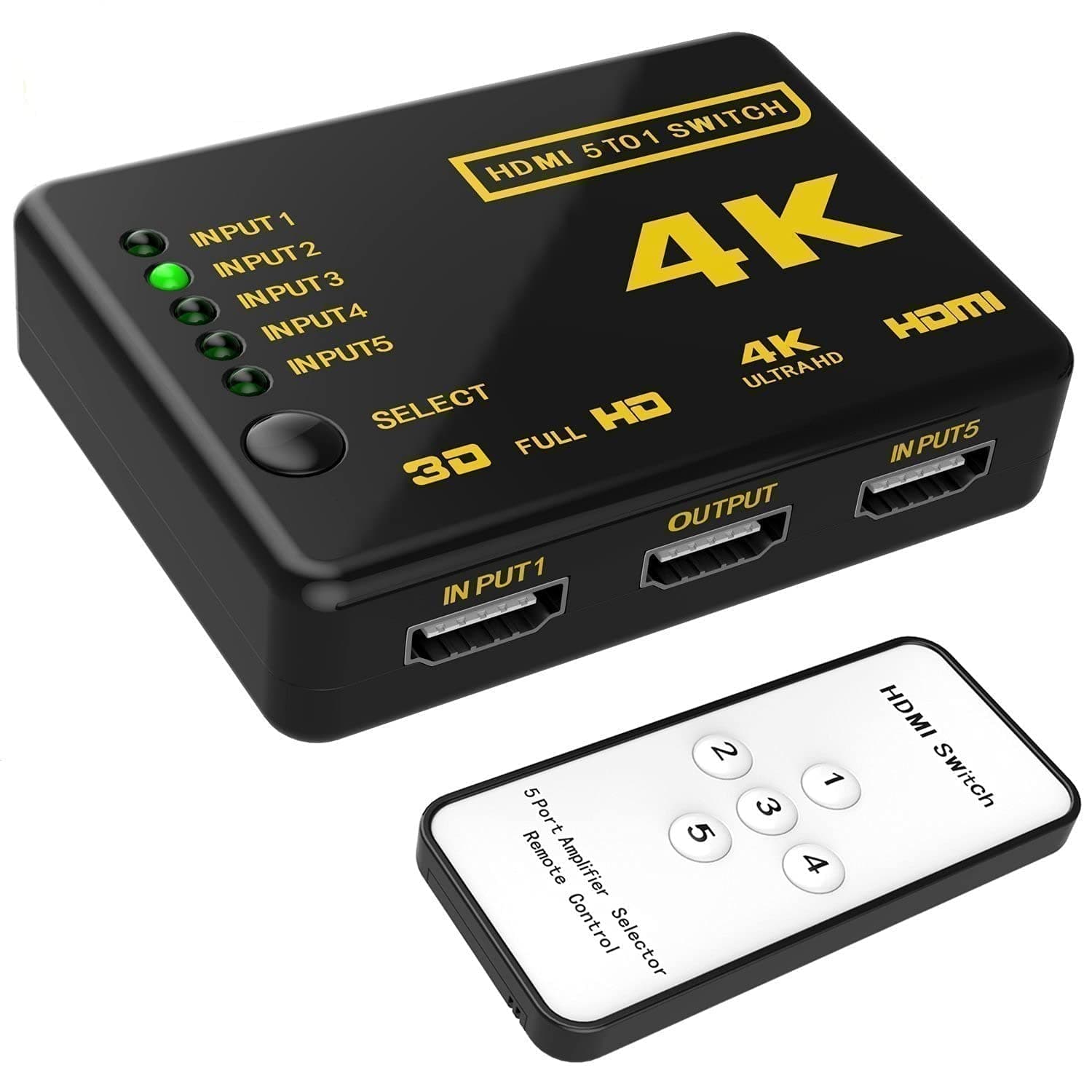 HDMI Переключатель (Switch) 5x1 Aoweixun / Orvesion