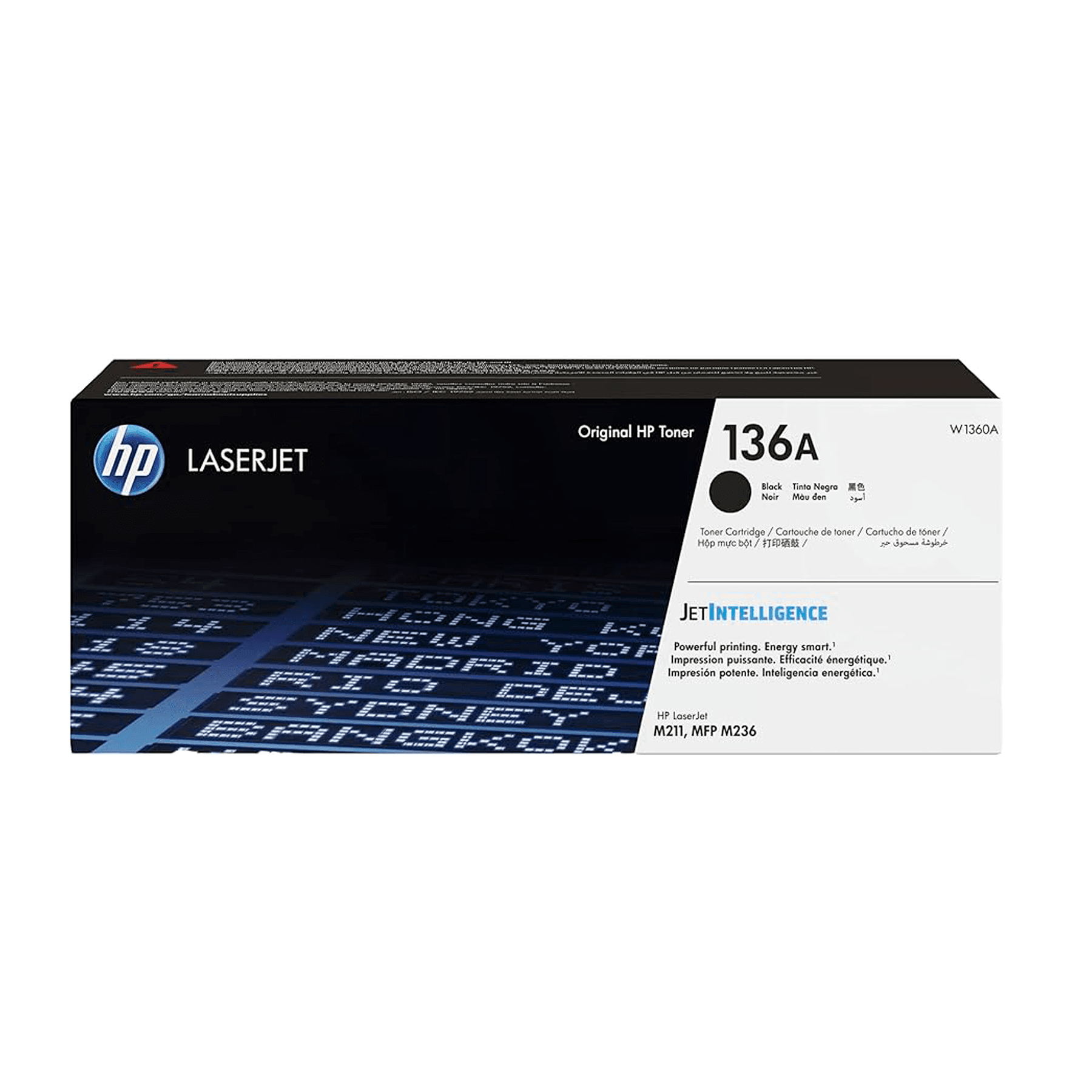 Оригинальный лазерный картридж Jet HP 136A W1360A (чёрный)