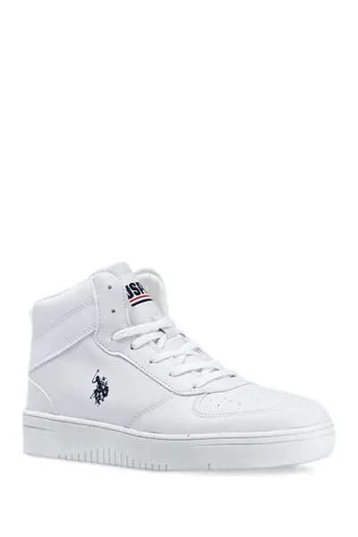 U.S.POLO ASSN. ХАЙТОПЫ Мужс. ARISTO HI PU 3FX Белый
