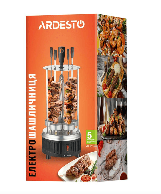 Электрошашлычница ARDESTO VEG-HY1000