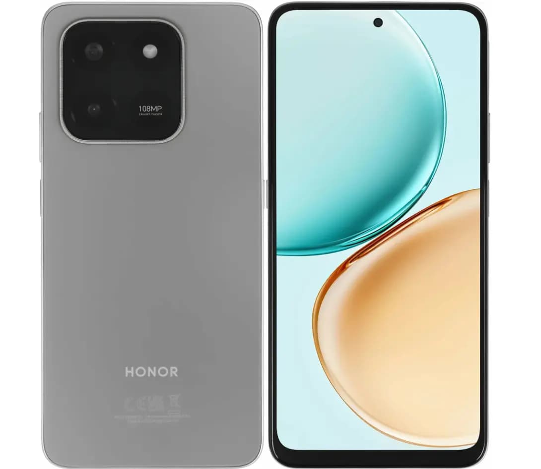 Смартфон Honor X7d 8/256 GB Meteor Silver (Logo)