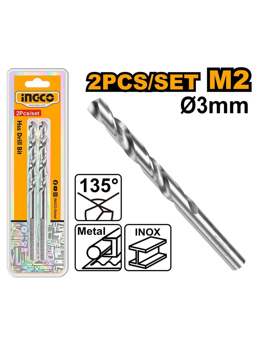 Сверло M2 HSS 2 3,0 мм
