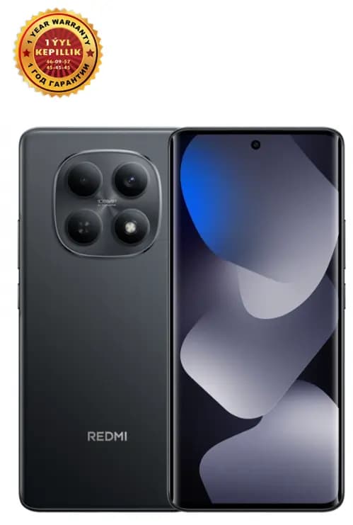 Смартфон Redmi Note 15 6/128 GB, Чёрный 