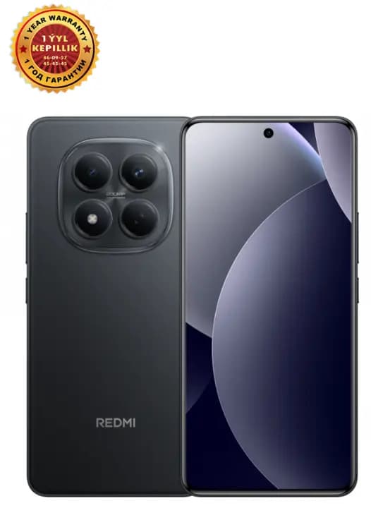 Смартфон Redmi Note 15 Pro 8/256 GB, Чёрный, logo