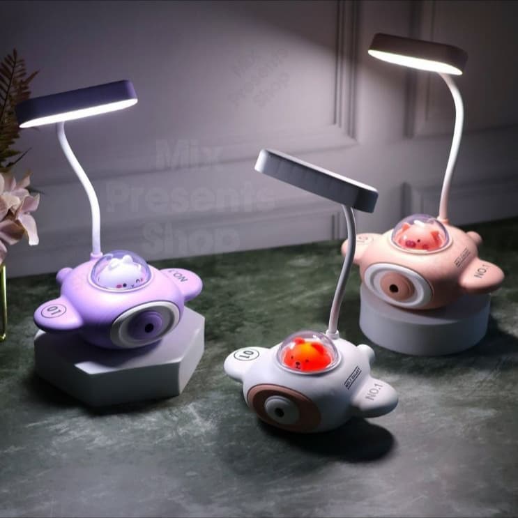 Настольная лампа-ночник "Самолётик" Pet airplane LED (с точилкой)
