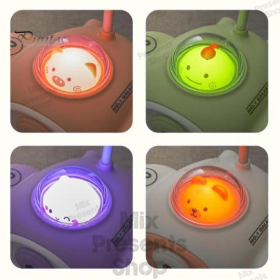 Настольная лампа-ночник "Самолётик" Pet airplane LED (с точилкой)