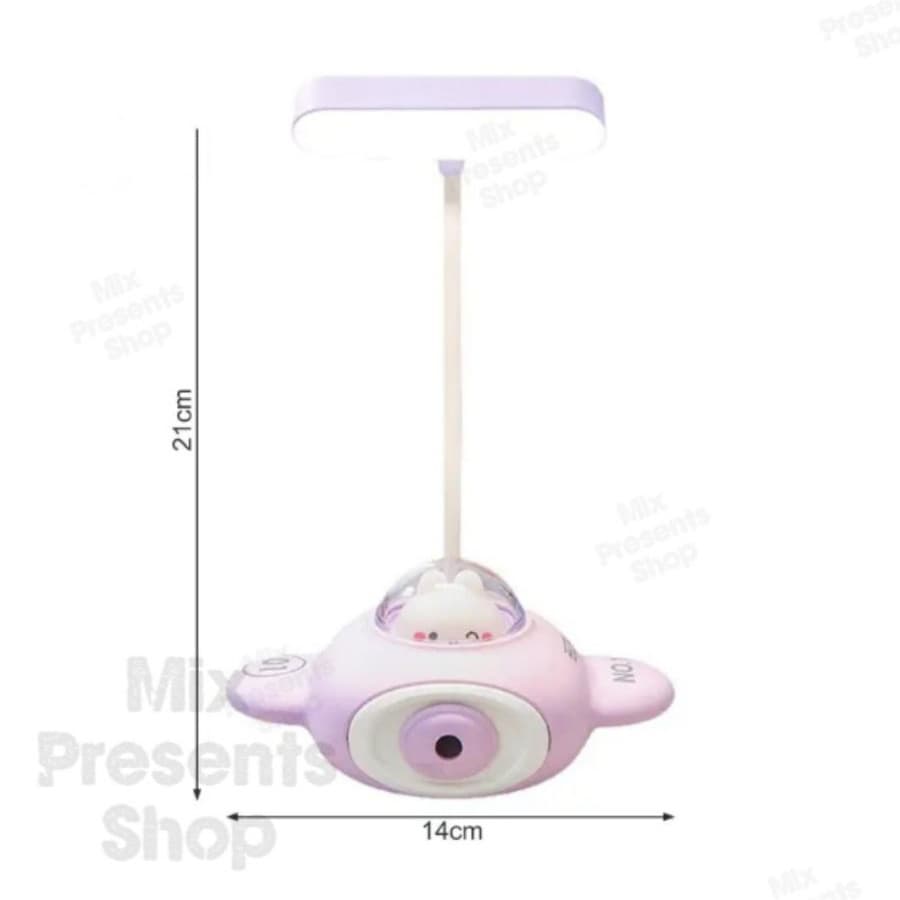 Настольная лампа-ночник "Самолётик" Pet airplane LED (с точилкой)